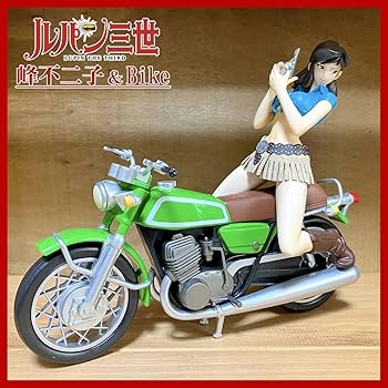 Amazon | ルパン三世『峰不二子 & バイク』フィギュア A